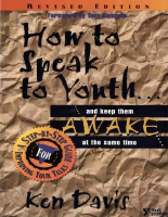 How to Speak to Youth . . . And - Ken Davis (1).epub